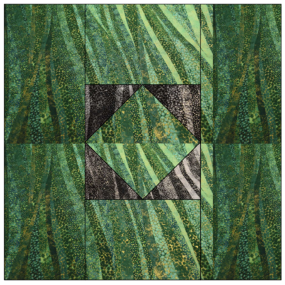 Dragons Eye Quilt Block Pattern
