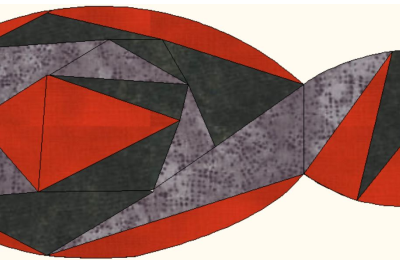 Paper Pieced Spider Block