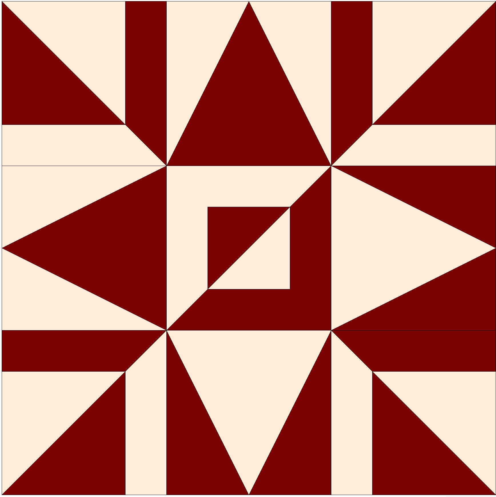 Mirror Star Block of the month